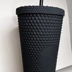 Starbucks Matte Black Studded Venti Cup